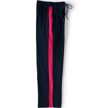 Women's Sport Knit High Rise Relaxed Straight Leg Side Stripe Pants - image 4