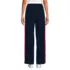 Women's Sport Knit High Rise Relaxed Straight Leg Side Stripe Pants, Back