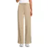 Women's Sport Knit High Rise Relaxed Straight Leg Side Stripe Pants, Front