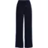 Women's Plus Size Sport Knit High Rise Relaxed Straight Leg Side Stripe Pants, Front