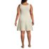 Women's Plus Size Square Neck Above Knee Sweater Dress, Back