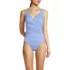 Women's SlenderSuit Shine Wrap One Piece Swimsuit, Front