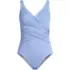 Women's SlenderSuit Shine Wrap One Piece Swimsuit, Front