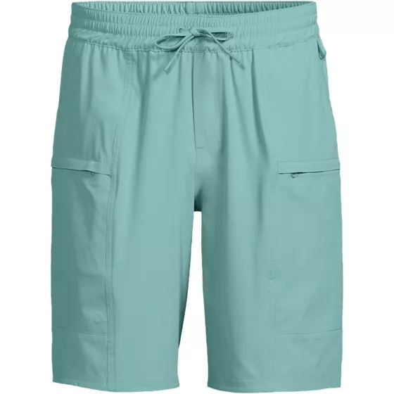 Men's Big 9 Inch Packable Cargo Swim Shorts - primary