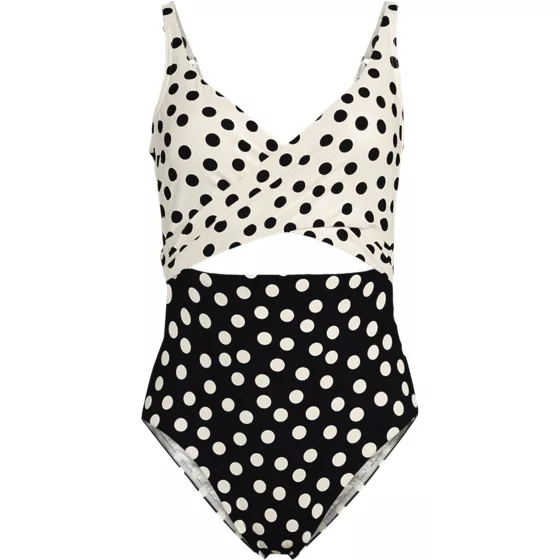 Women's Wrap Monokini High Leg One Piece Swimsuit - primary