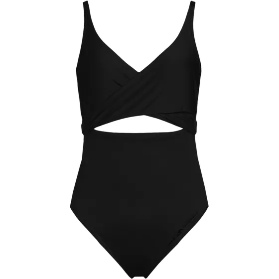 Women's Wrap Monokini High Leg One Piece Swimsuit - primary