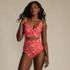  Women's Wrap Monokini High Leg One Piece Swimsuit, alternative image