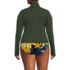 Women's Plus Size SunShade UPF 50 Long Sleeve Quarter Zip Rash Guard, Back