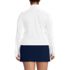 Women's Plus Size SunShade UPF 50 Long Sleeve Quarter Zip Rash Guard, Back