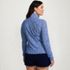 Women's Plus Size SunShade UPF 50 Long Sleeve Quarter Zip Rash Guard, Back