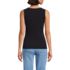 Women's Sleeveless Tugless Double Layer Square Neck Knit Top, Back