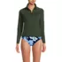 Women's SunShade UPF 50 Quarter Zip Rash Guard, alternative image