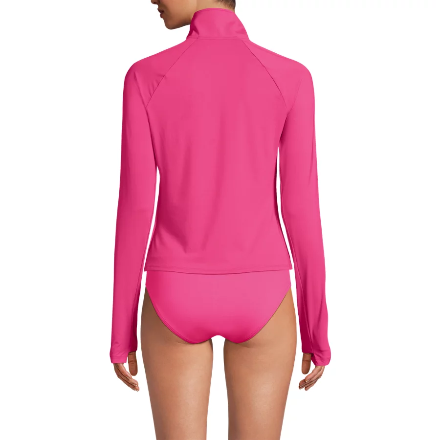 Women's Sunshade UPF 50 Quarter Zip Rash Guard view 5