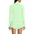 Women's SunShade UPF 50 Long Sleeve Quarter Zip Rash Guard, Back