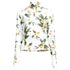 Women's Plus Size SunShade UPF 50 Long Sleeve Quarter Zip Rash Guard, Front
