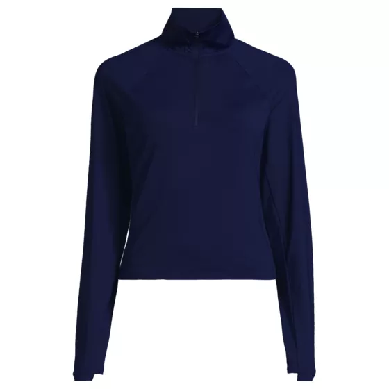 Women's SunShade UPF 50 Quarter Zip Rash Guard - primary