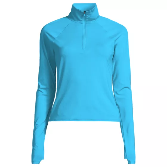 Women's SunShade UPF 50 Quarter Zip Rash Guard - primary