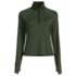 Women's Long Sleeve Quarter Zip UPF 50 Rash Guard, Front