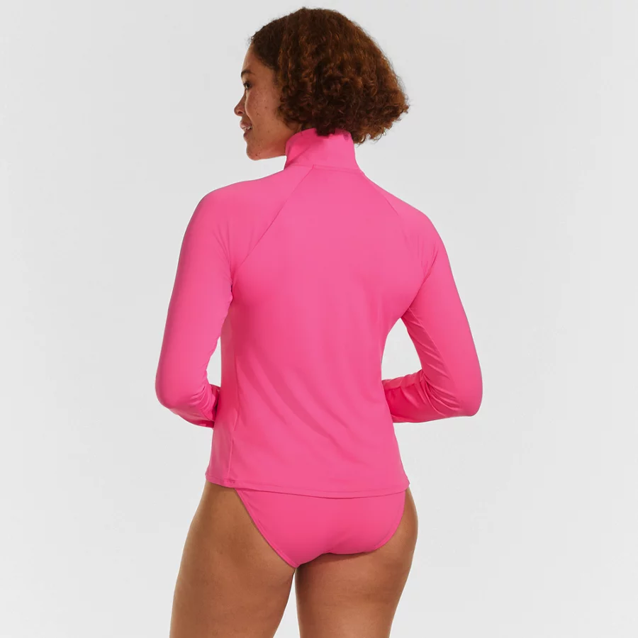 Women's Sunshade UPF 50 Quarter Zip Rash Guard view 1