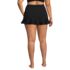 Women's Plus Size Ruffle Hem Mini Swim Skirt , Back