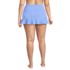 Women's Plus Size Ruffle Hem Mini Swim Skirt , Back