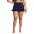 Women's Plus Size Ruffle Hem Mini Swim Skirt , Front