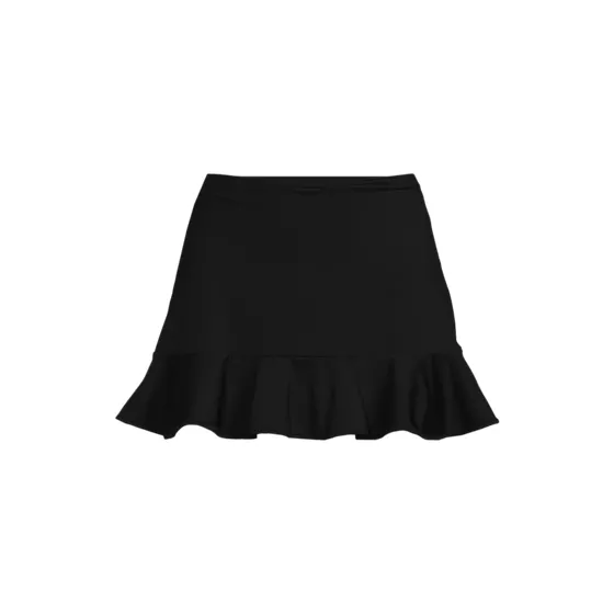 Women's Ruffle Hem Mini Swim Skirt - primary
