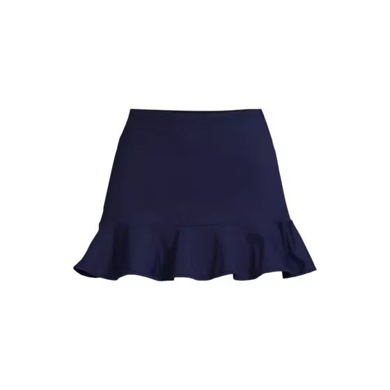 Women's Ruffle Hem Mini Swim Skirt - primary