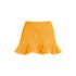Women's Ruffle Hem Mini Swim Skirt , Front