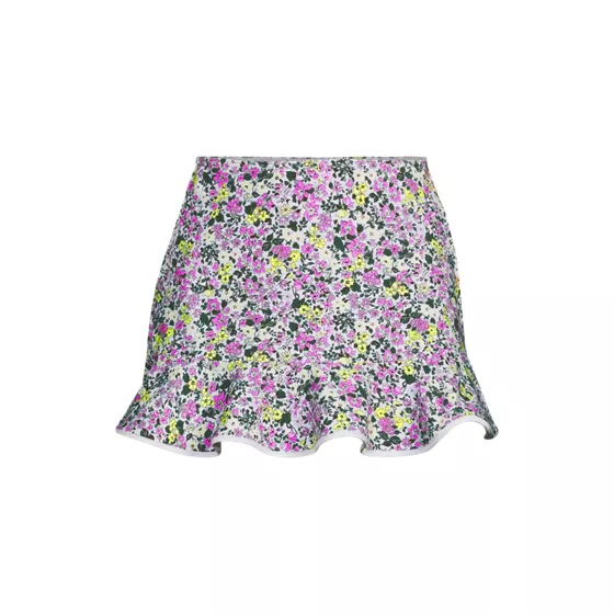 Women's Ruffle Hem Mini Swim Skirt - primary