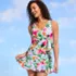 Women's Ruffle Hem Mini Swim Skirt , alternative image