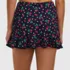 Women's Ruffle Hem Mini Swim Skirt , Back