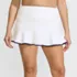 Women's Plus Size Pique Ruffle Hem Mini Swim Skirt, Front
