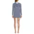 Women's SunShade UPF 50 Hooded Mini Swim Swim Cover-Up Dress, Back