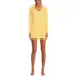 Women's SunShade UPF 50 Hooded Mini Swim Swim Cover-Up Dress, Front