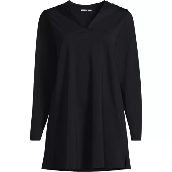 Women's SunShade UPF 50 Hooded Mini Swim Swim Cover-Up Dress - primary