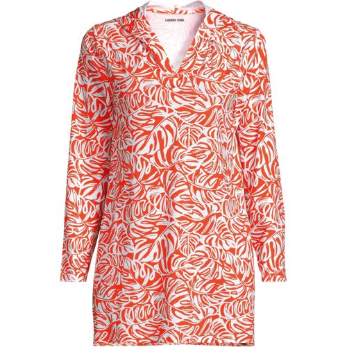 Women's SunShade UPF 50 Hooded Mini Swim Swim Cover-Up Dress