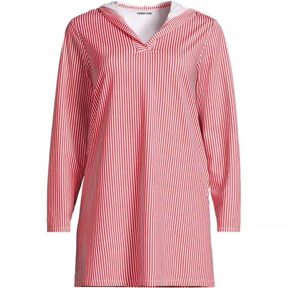 Women's SunShade UPF 50 Hooded Mini Swim Swim Cover-Up Dress - primary