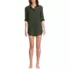 Women's Rayon Rib Button Down Cover-Up, alternative image