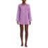 Women's Rayon Rib Button Down Cover-Up, Front