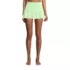 Women's Pique Ruffle Hem Mini Swim Skirt, Front
