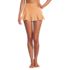 Women's Pique Ruffle Hem Mini Swim Skirt, Front