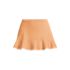Women's Pique Ruffle Hem Mini Swim Skirt, Front