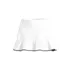 Women's Plus Size Pique Ruffle Hem Mini Swim Skirt, Front