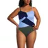 Women's Plus Size SlenderSuit Wrap Bandeau One Piece Swimsuit, alternative image