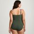 Women's Plus Size Slender Suit Wrap Bandeau One Piece Swimsuit, alternative image