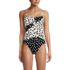 Women's Slender Suit Wrap Bandeau One Piece Swimsuit, alternative image