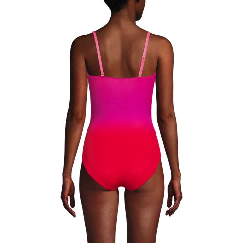 Women's SlenderSuit Wrap Bandeau One Piece Swimsuit, alternative image