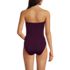 Women's SlenderSuit Wrap Bandeau One Piece Swimsuit, Back