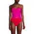 Women's SlenderSuit Wrap Bandeau One Piece Swimsuit, Front